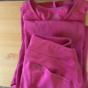 Infinity Cherokee stretchy material, hot pink $45